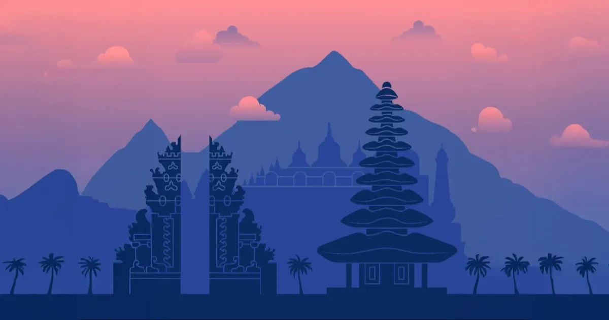 Ilustrasi Bali Indonesia - Next Indonesia