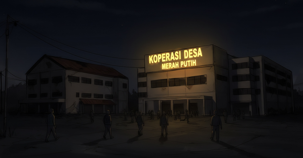 Ilustrasi Koperasi Desa Merah Putih - Next Indonesia