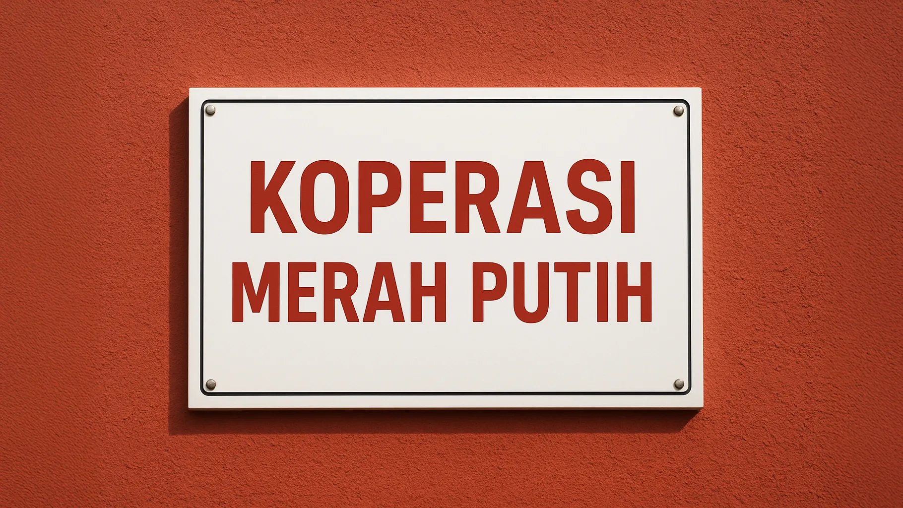 Ilustrasi plang Koperasi Merah Putih - Next Indonesia.jpg