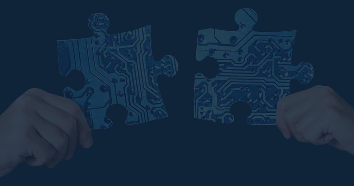 Ilustrasi menyambungkan puzzele data - NEXT Indonesia Center