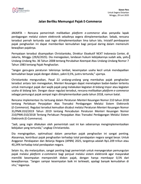 Siaran Pers Next Indonesia - Jalan Berliku Memungut Pajak E-Commerce.png