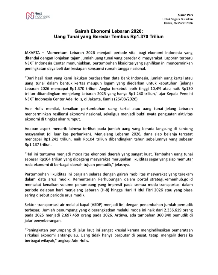Cover Press Release Gairah Ekonomi Lebaran 2026.png