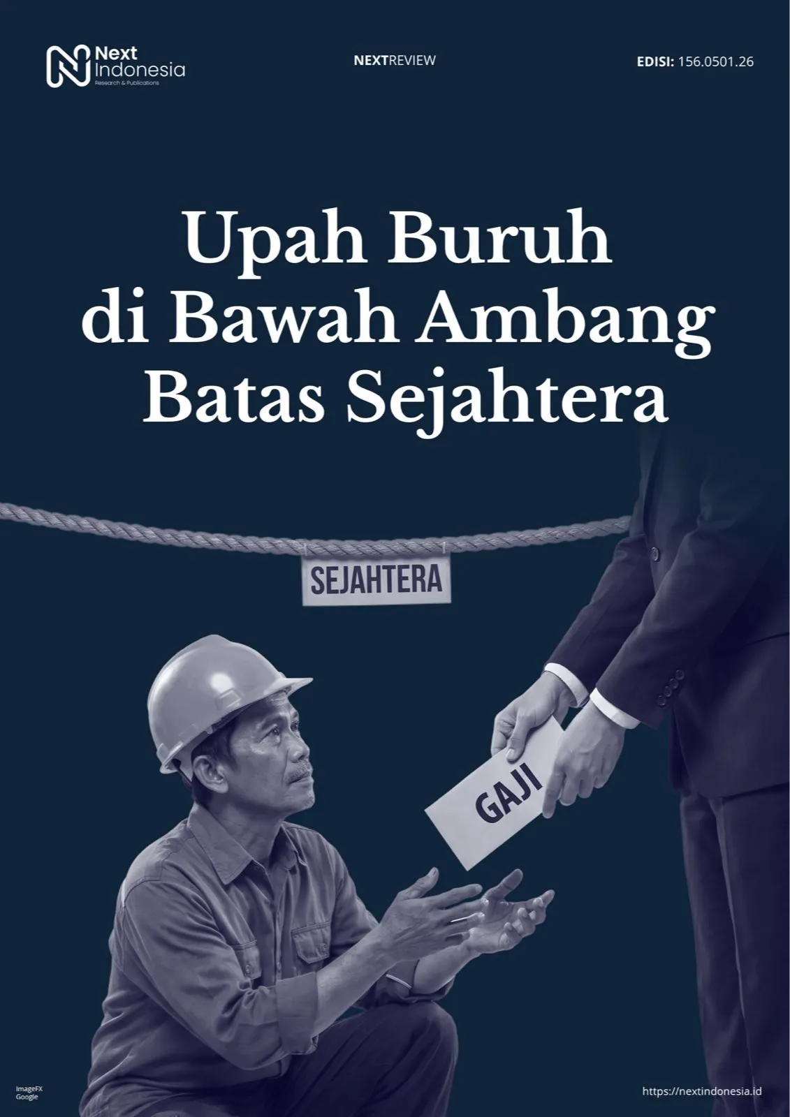 Cover Next Review Upah Buruh di Bawah Ambang Batas Sejahtera.jpeg